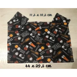 DekoatelierBerlin 1 TischSet  + 2 Glasuntersetzer PlatzSet Geschenk   Deko  Unikat - Bier
