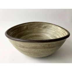 Atelier Schoening 2. Wahl Waschbecken Steingrau oval Ø 37-31 cm Höhe 14 cm