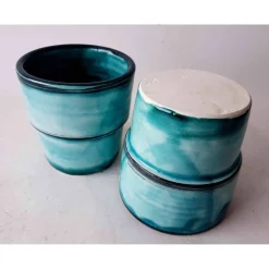 Atelier Schoening 2 Zahnputz Becher / ägyptisch Grün