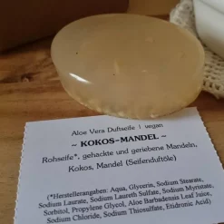 Best dbUniques Aloe Vera Seife | Gewürze und äth. Öle | NUSSIGE Düfte | vegan | Kokos, Mandel
