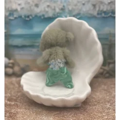 Bärino  Bärjungfrau Oceana 9 cm  Künstlerbär