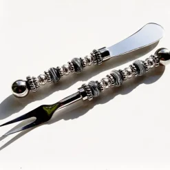 Besteck^KARObeads Buttermesser, lampwork