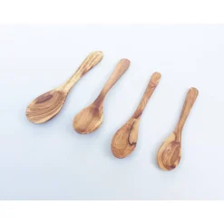 Best medina mood Esslöffel Form und Länge wählbar, Holzlöffel handgefertigt aus Olivenholz