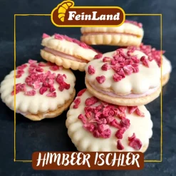 FeinLandsKeksbar Feingebäck 800g  (37Eur pro Kg) Präsentdose Kekse und Plätzchen wie selbstgebacken von FeinLand
