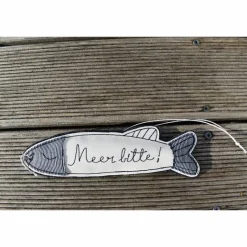 Bachbienchen Fisch Dekoration in verschiedenen Ausführungen - Mittel