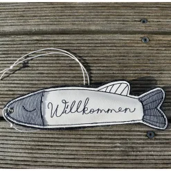Bachbienchen Fisch Dekoration in verschiedenen Ausführungen - Mittel