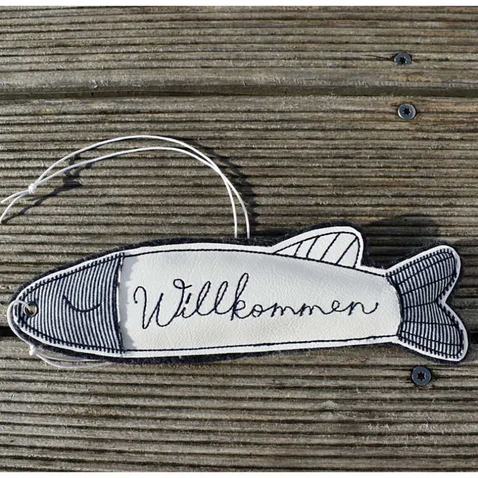 Bachbienchen Fisch Dekoration in verschiedenen Ausführungen - Mittel