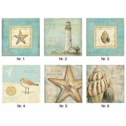 Clearance Atelier1944 Fliesenaufkleber - Fliesenfolie - Shabby Beach - 13045