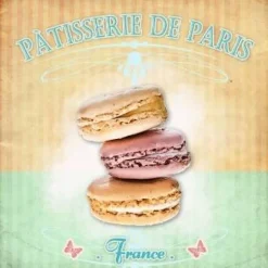 Atelier1944 Fliesenaufkleber - Fliesenfolie - Cupcake - Patisserie - 13001
