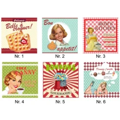 Best Atelier1944 Fliesenaufkleber - Fliesenfolie - Retro Kitchen - 13044