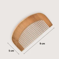 ArtisanGifts Geburtskamm aus Holz - Personalisierter Holzkamm als Wehenkamm mit Gravur für Akupressur, Geschenk für Frauen, Haarkamm