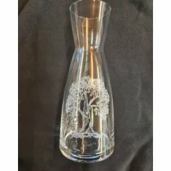 Best Geschenke-Macher Glaskaraffe mit Baum graviert