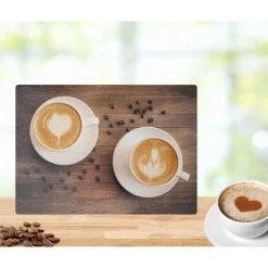 BusybeeShop Glasschneidebrett, Schneidebrett aus Glas mit verschiedenen Motiven