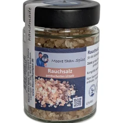 New Moore than Spice grobkörniges Rauchsalz | geräuchertes Alpensalz | für die Salzmühle geeignet