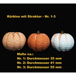 Deko-Obst^Tinas Schmucktruhe Handbemalte Keramik-Kürbisse – Einzigartige Herbstdeko & Geschenkidee