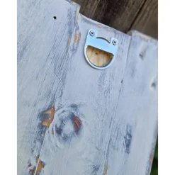 Schlüsselbretter & -Kästen^green4upcycle Handgefertigtes Schlüsselbrett aus Palettenholz im Shabby-Chic-Stil – mit Schriftzug HOME, Upcycle, Landhausstil,