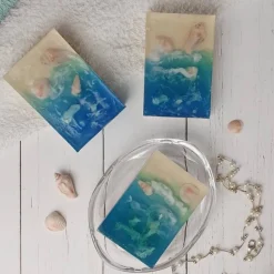 Best Wagner Seife Souvenir Handgemachte Meerseife mit Muscheln – maritime Deko & Pflege | Sommerliche Geschenkidee