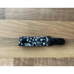 Alltagshilfen^Feludara-Design Handgenähtes Port-Cover Set Skull – Diskrete Abdeckung & Clip für enterale Ernährung