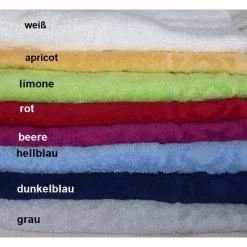 Best Dieda Handtuch, bestickt, Schmetterlinge, personalisiert inkl. Wunschname, Baumwollhandtuch, individuell, von