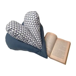 Sale Afrosteff Herzkissen, Buchstütze, Nackenkissen, Lesekissen