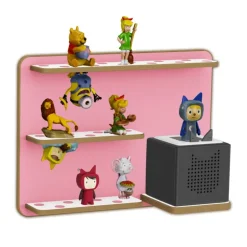 Hot Holzura Regal für Toniebox, Wandregal für Tonie Figuren, Aufbewahrung für Tonies, Halterung für Toniebox