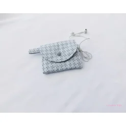 Creative Stoff-Werkstatt Kabeltasche aus Baumwolle – Praktische Aufbewahrung für Kabel & Zubehör