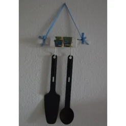 Hakenleisten^DekoatelierBerlin Küchenhaken  shabby chic ️ einzigartiges Geschenk ️ Unikat - Gewürze
