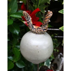 Gartenkugeln & -Stelen^Neuton Keramik Keramik Rosenkugel mit kleinem Ästchen Gartenkeramik für Stab