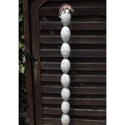 Best Neuton Keramik Keramik Stele mit kleiner Kammechse frostfeste Gartenkeramik Höhe 1.54 m Keramikkunst