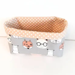 Sale Afrosteff Kinder Stoffkiste mit Zoo Tiere