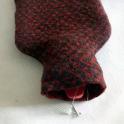 Wärmflaschen^Puls Kleine Wärmflasche, Hülle 100 % Wolle (Merino) gewalkt
