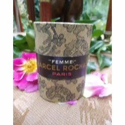 Deko-Objekte^CottageFurnitures Kleiner Parfümkarton "Femme" Marcel Rochas Paris Schachtel