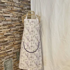 Clearance Frosch-Design Koch-Back-Küchen-Schürze, "Lavendel"
