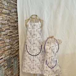 Clearance Frosch-Design Koch-Back-Küchen-Schürze, "Lavendel"