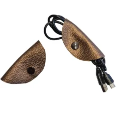 Afrosteff Kopfhörer- und Kabelbinder im 2-er Set, Kabelhalter, Kabelorganizer, Kabelordner
