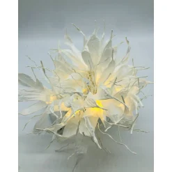 Hot Anemones Wollzauberei Lichterkette "Frosty" aus finnischem Papiergarn