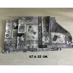 Clearance DekoatelierBerlin Läufer  Tischläufer Tischdecke  Geschenk Deko Unikat - Koch