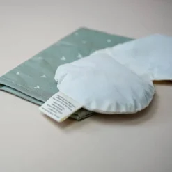 Best Tochter von Walter Meditationskissen für Augen – Bio Dinkel, Baumwollbezug waschbar, Yoga Zubehör, Matcha Herzchen mit Lavendel und Dinkel
