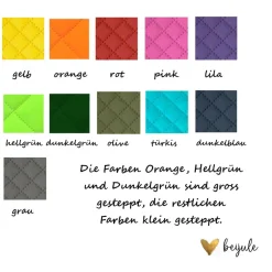 beijule Mugrug, Tassenuntersetzer Sechserkette Personalisierbar