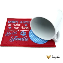 beijule Mugrug, Tassenuntersetzer für Hundefans