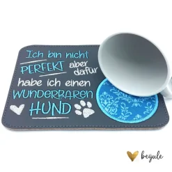 beijule Mugrug, Tassenuntersetzer für Hundefans