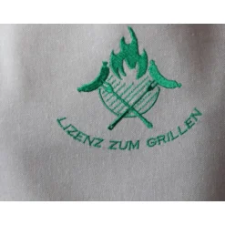 Best Taeschli & co Personalisierte Kochschürze – Bestickte Backschürze & Grillschürze auf Wunsch mit Namen, verstellbar, GeschenkideeArtikelnr.S 164