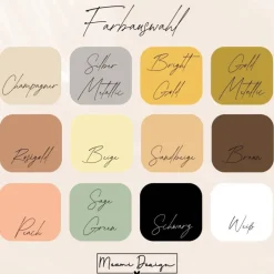 Einkaufskörbe^Meami Design Personalisierter Einkaufskorb mit Goldbuchstabe – Geschenk für Mama, Oma, Freundin & Tante, optional mit Einleger