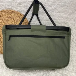 Einkaufskörbe^Meami Design Personalisierter Einkaufskorb mit Goldbuchstabe – Geschenk für Mama, Oma, Freundin & Tante, optional mit Einleger