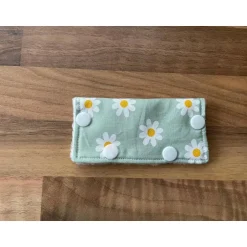 Discount Feludara-Design Port-Cover Set für die enterale Ernährung - Blümchen auf grün