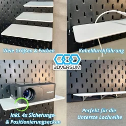 Discount 3DVERSUM Regale für die Ikea Skadis Lochwand