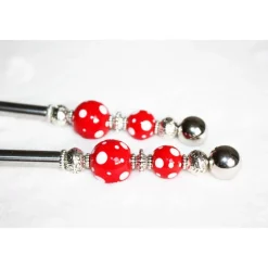 Besteck^KARObeads Salatbesteck, lampwork