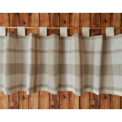 Best Handmade-Haus Scheibengardine mit Schlaufen - dichtes Gewebe