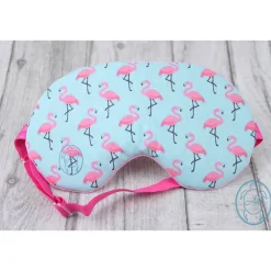 Coucou Chouchou by Aline Raffaelly Schlafbrille // Schlafmaske // Geschenk für sie // Geschenkidee // Produkt der Provence // Flamingos
