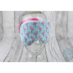 Coucou Chouchou by Aline Raffaelly Schlafbrille // Schlafmaske // Geschenk für sie // Geschenkidee // Produkt der Provence // Flamingos